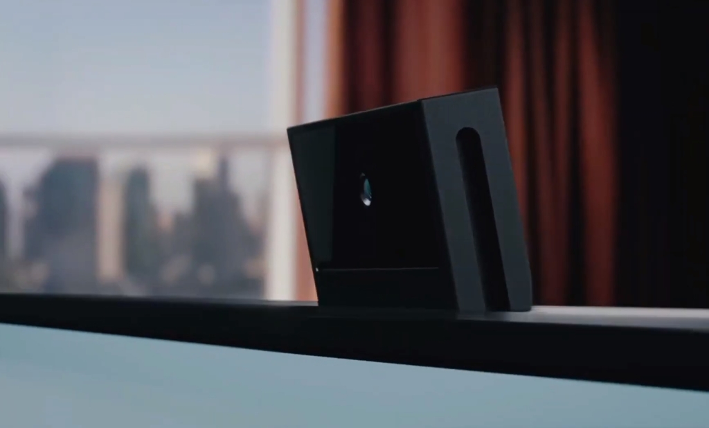 Pop-up camera ideal for video conferencing and video calls with friends