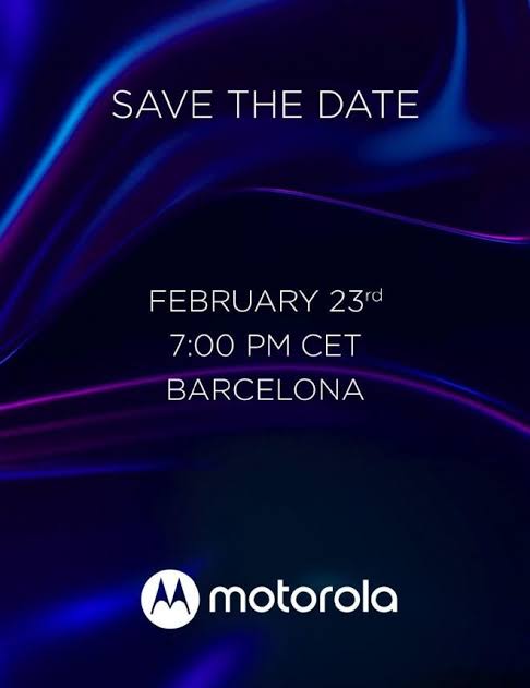 Motorola has already started sending invitations for its presentation at MWC 2020.
