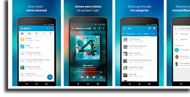 4Shared apps to download free music