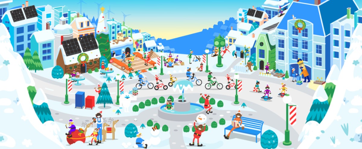 Google creates Vila do Papai Noel, interactive website with Christmas games | Productivity