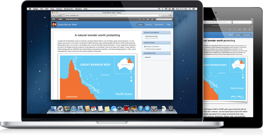 OS X Server Update Features Caching Server and Time Machine Backup Monitoring