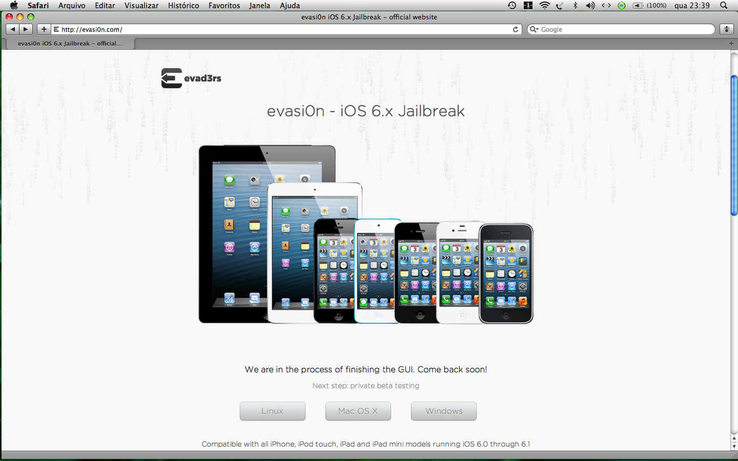 “Evasi0n” is the name of the new jailbreak solution from the newly formed evad3rs group