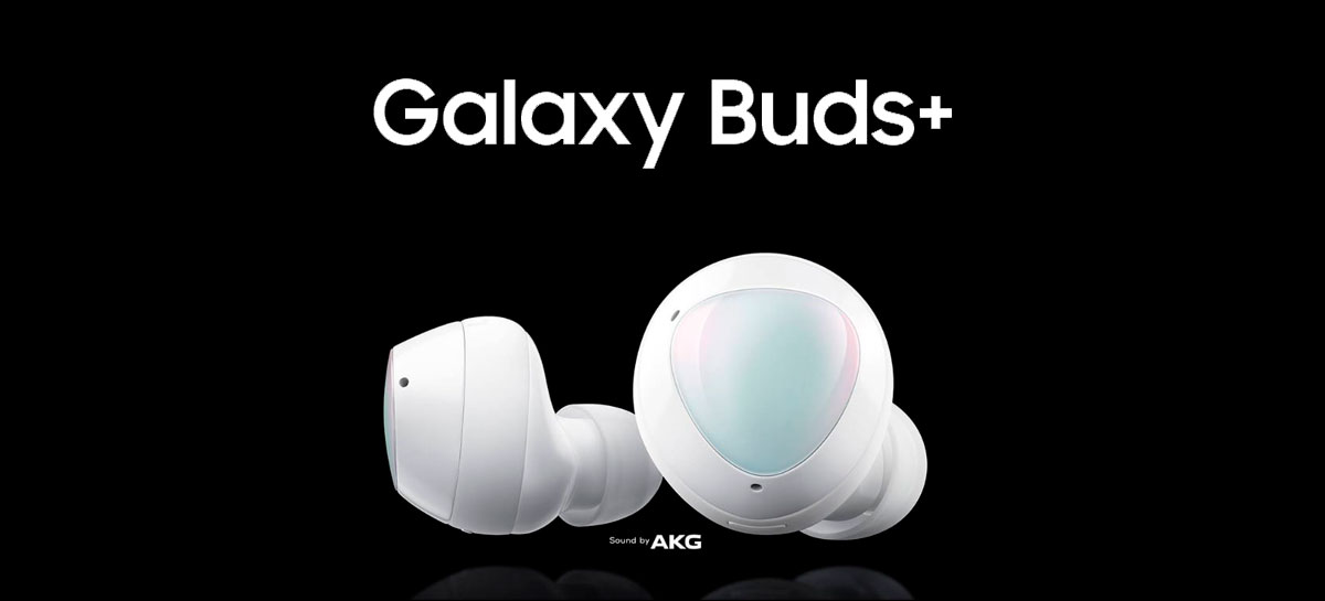Galaxy Buds+ são os novos fones de ouvido sem fio da Samsung