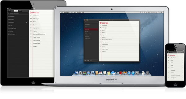 Reminders - iOS and OS X