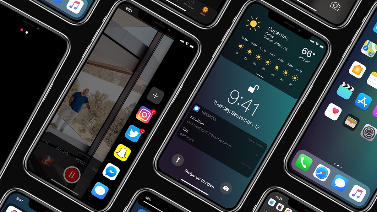 Concept for iOS 12 brings long-requested features like Dark Mode, new volume control and group notifications