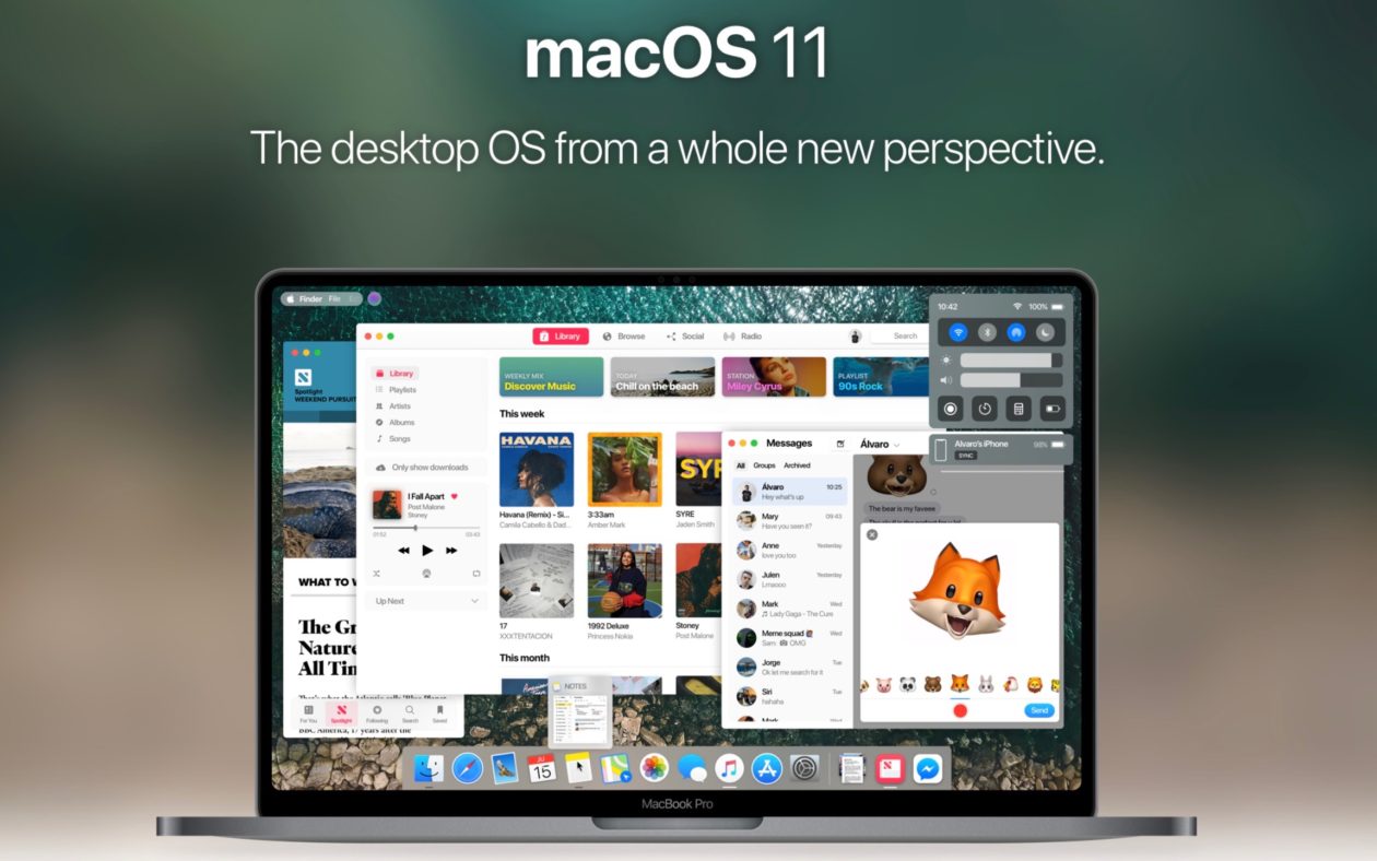 Concept imagines what “macOS 11” would look like, with design following iOS and universal apps