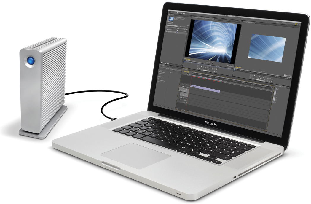 LaCie's flagship, d2 hard drive now features both USB 3.0 and Thunderbolt interfaces