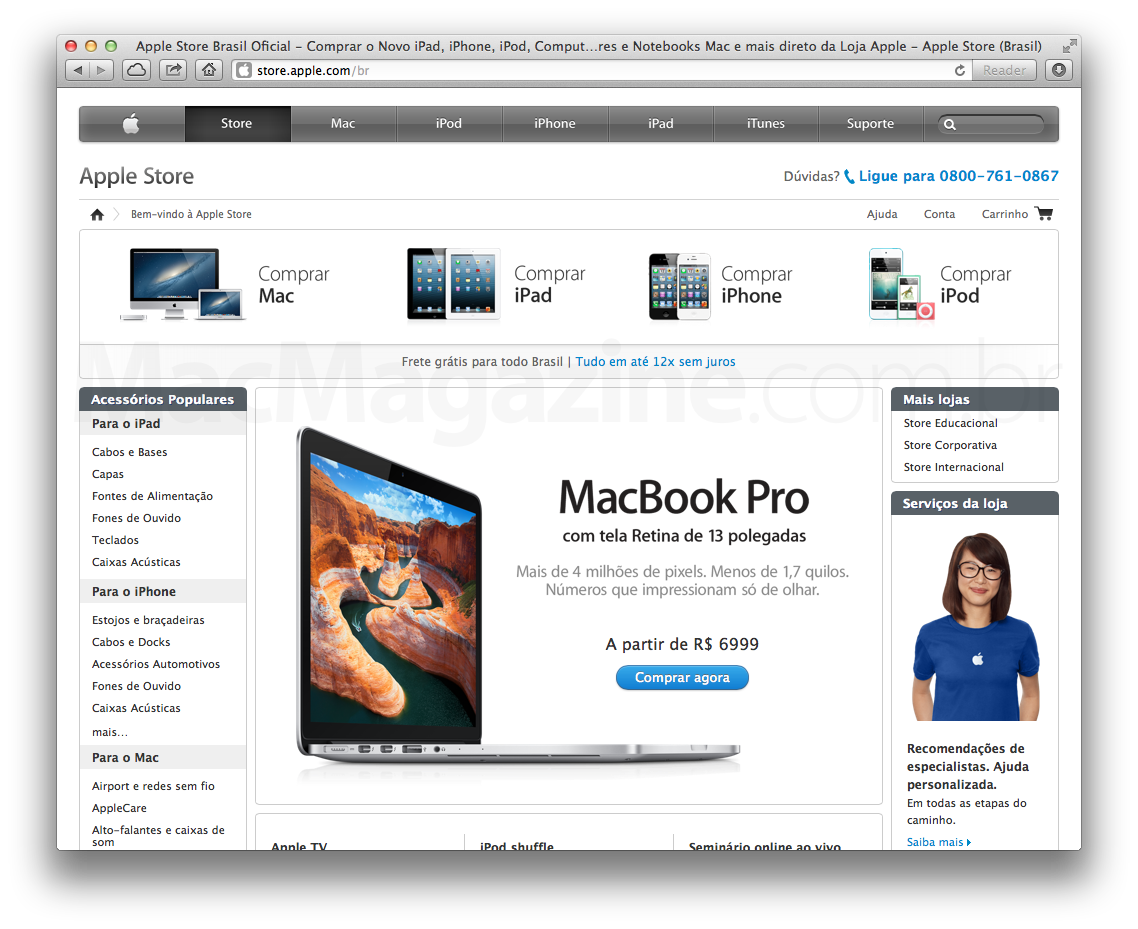 Apple Store returns to the air with a new look; check the prices, in reais, of some of the new products
