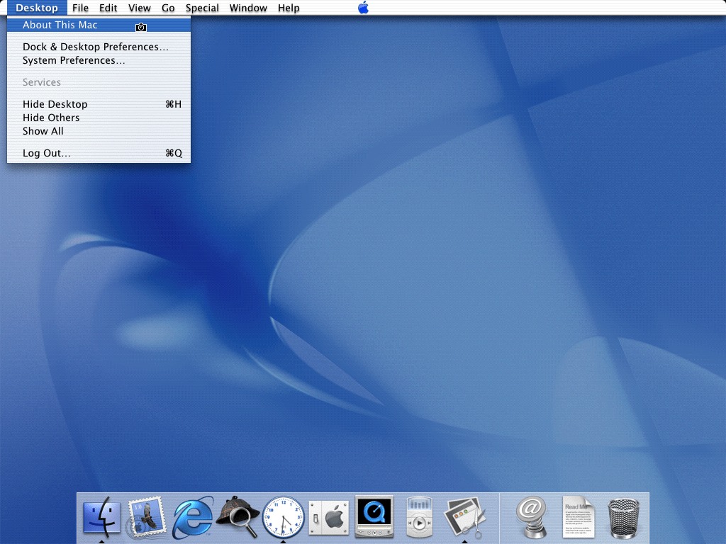 Collector publishes collection of more than 1,500 screenshots of Mac OS X, since 2000