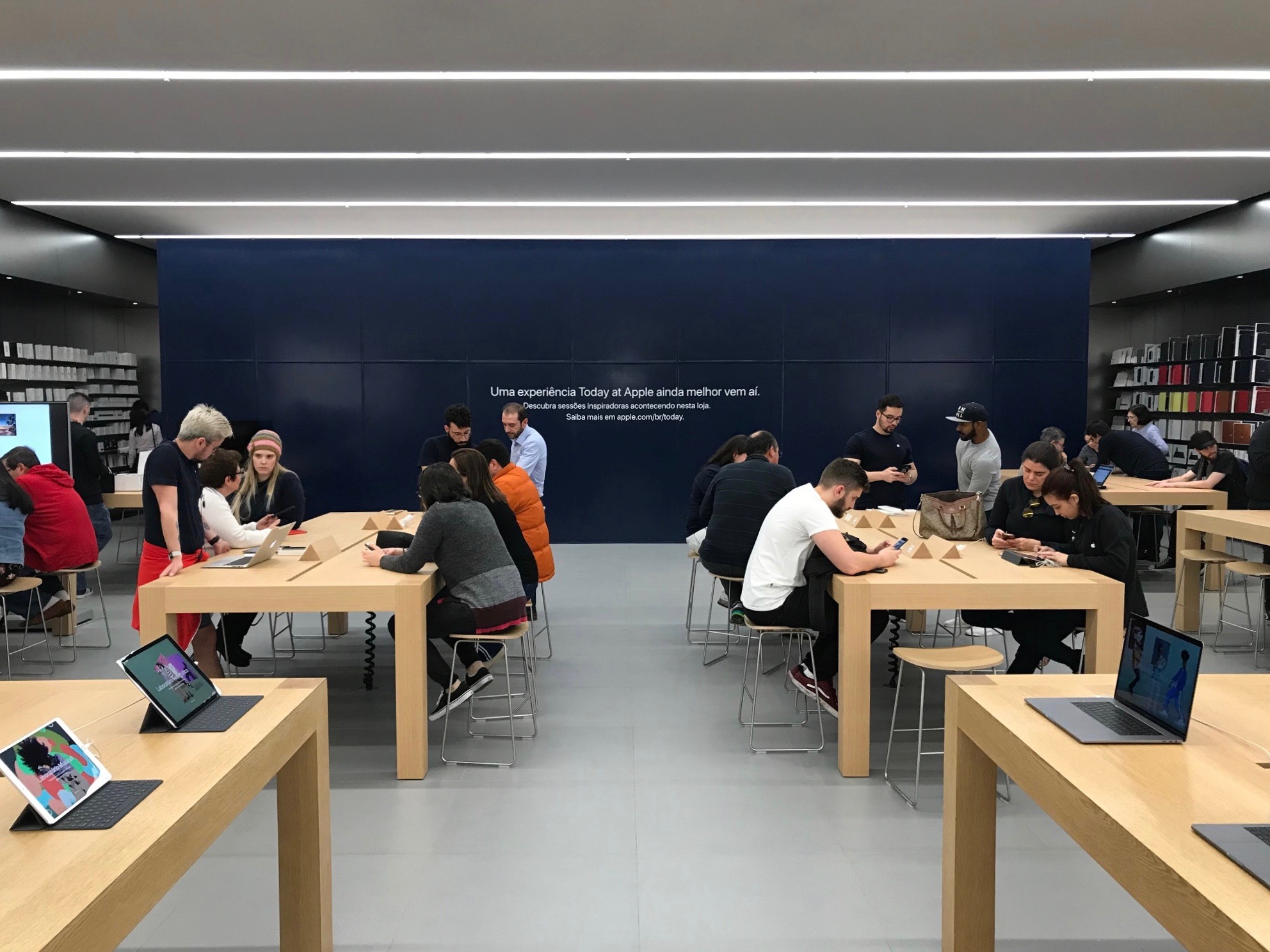 Apple Morumbi is undergoing a makeover