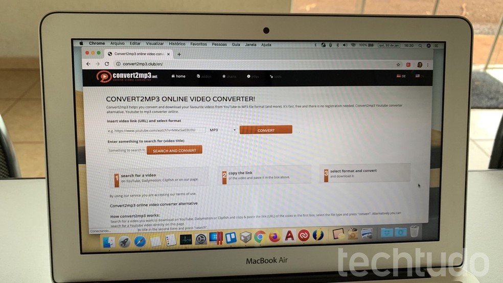 Learn how to download YouTube videos with Convert2mp3 Photo: Helito Beggiora / dnetc