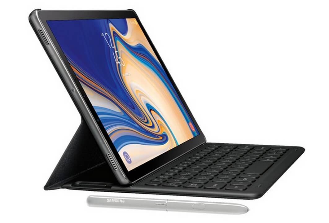 Galaxy Tab S4 appears in new leak with keyboard cover and stylus