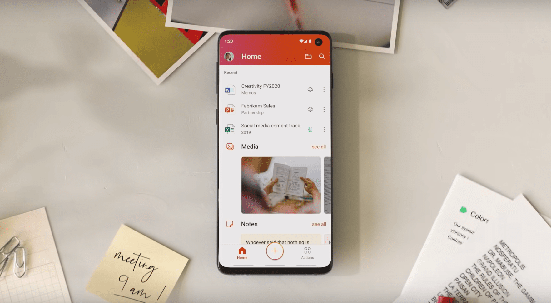 Microsoft launches Office for Android, bringing together Word, Excel and PowerPoint in just one app