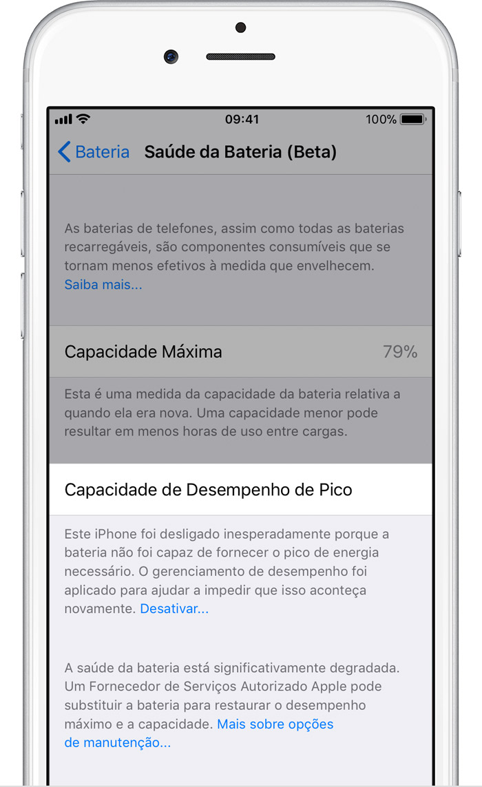 Battery Health on iOS 11.3