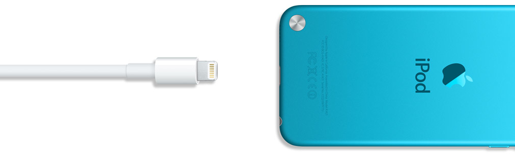 Lightning cable and iPod touch