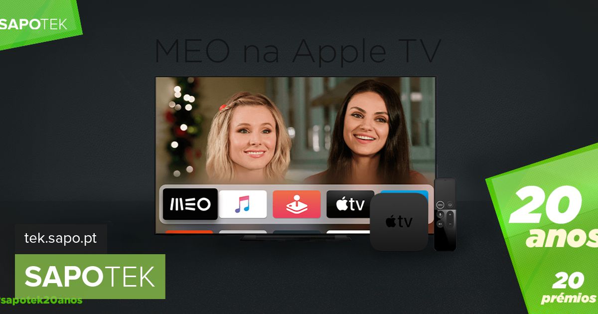 SAPO TeK 20 anos 20 awards: Win an Apple TV to use with MEO