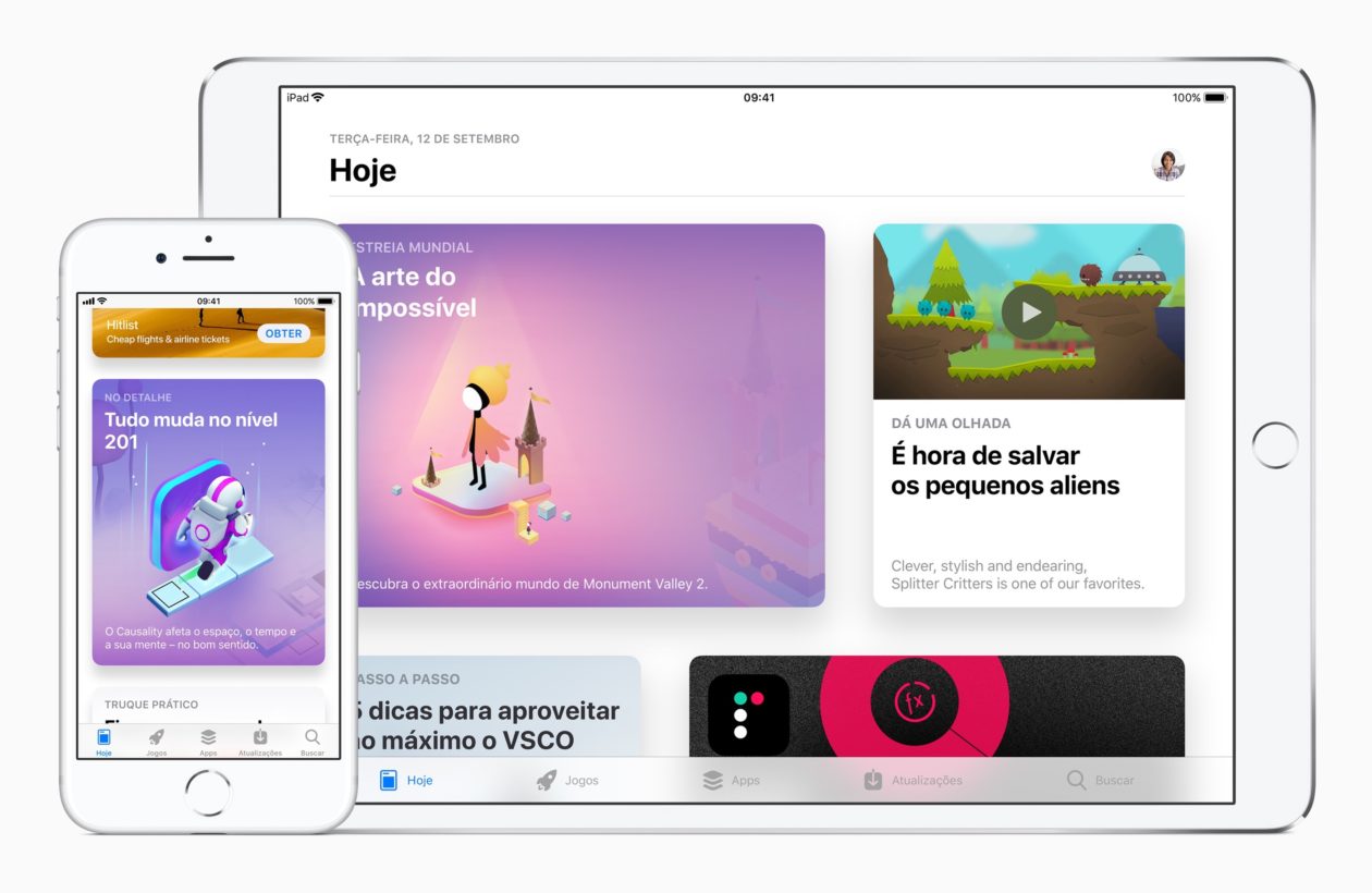 The new iOS 11 App Store caused downloads of featured apps to increase by up to 800%