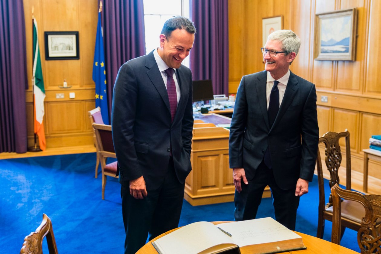 Tim Cook travels to Ireland to inaugurate Hollyhill campus expansion