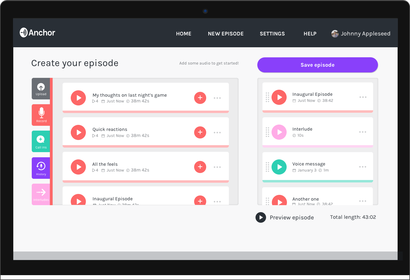 Anchor 3.0 for podcasts