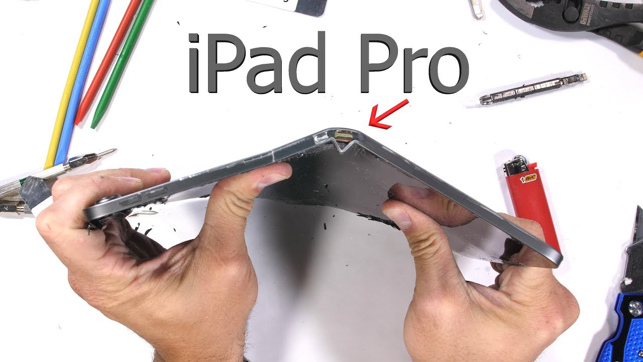 iPad Pro does not pass warping test [atualizado: Surface Pro 6]