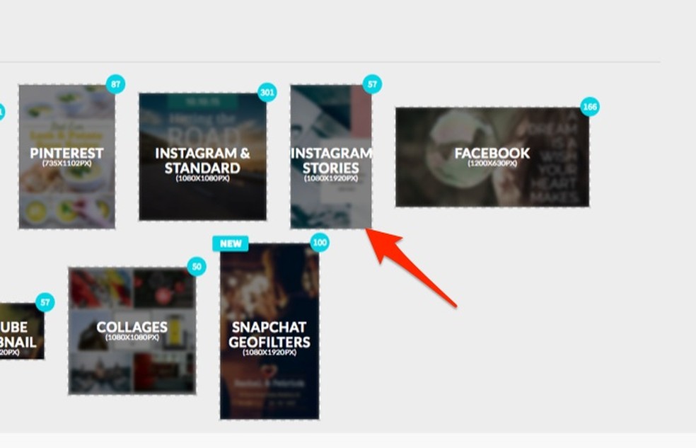When to choose story templates for Instagram on the Desygner online service Photo: Reproduction / Marvin Costa
