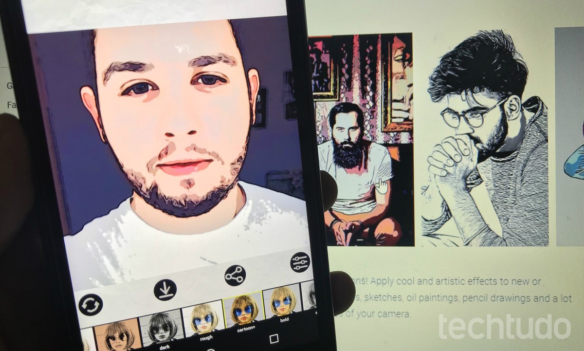 How to turn your photo into a drawing with free Cartoon Photo app | Publishers