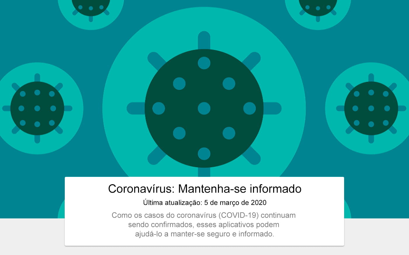 Coronavirus now has dedicated section on Google Play