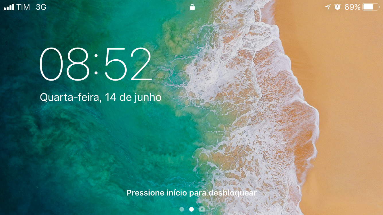 IOS 11 beta screenshot