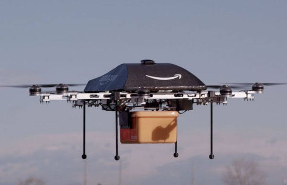 Amazon drone pioneer in delivery service Photo: Divulgao / Amazon