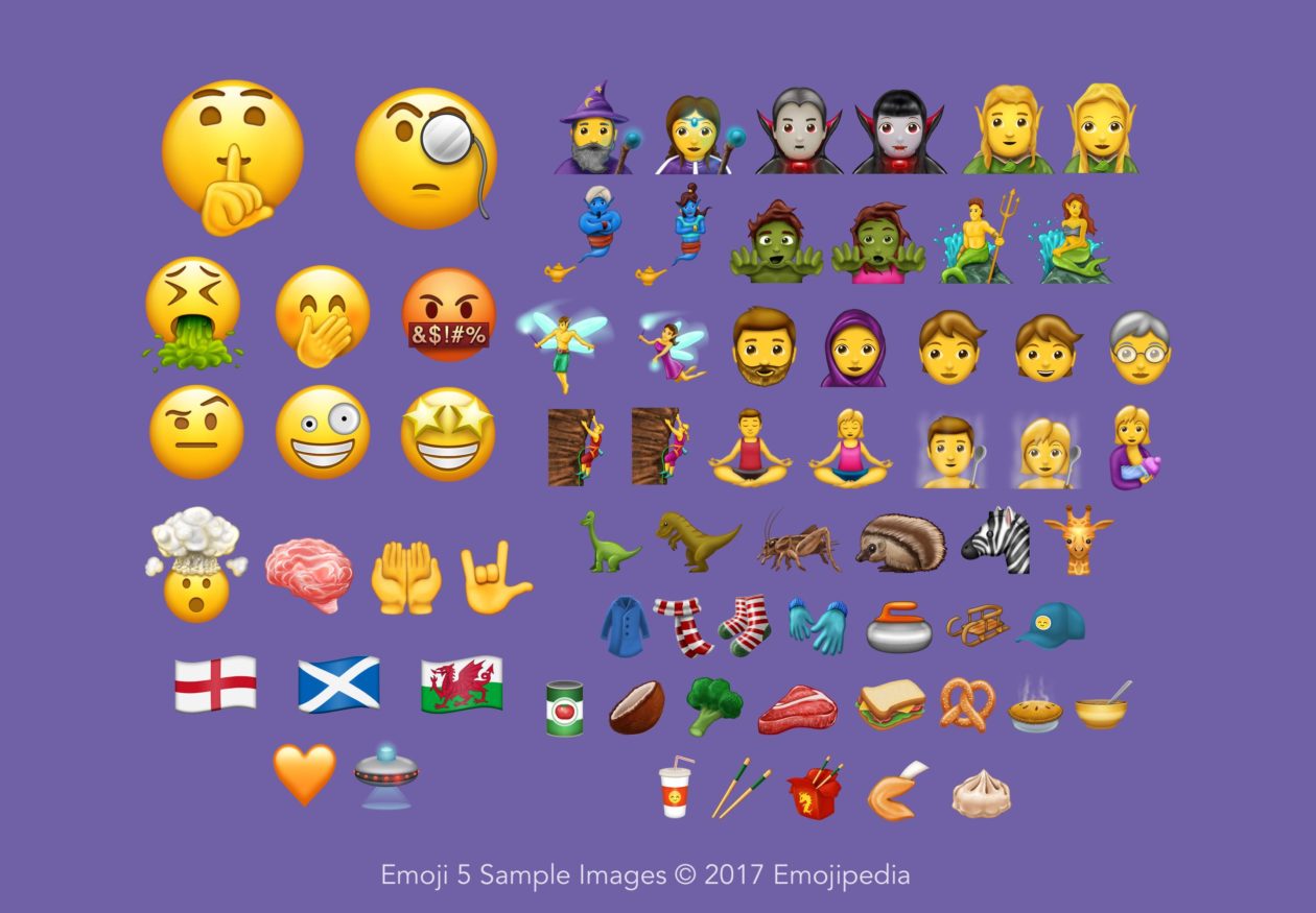 Unicode 10 is launched with 56 new emojis, which should reach iOS later this year
