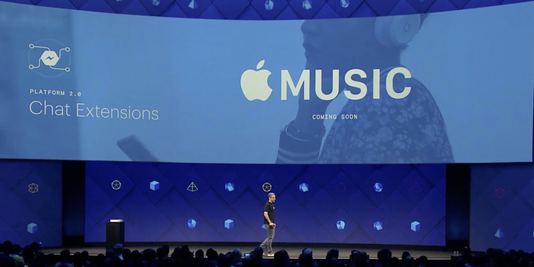Apple Music and Spotify will soon get extensions for Facebook Messenger [atualizado]