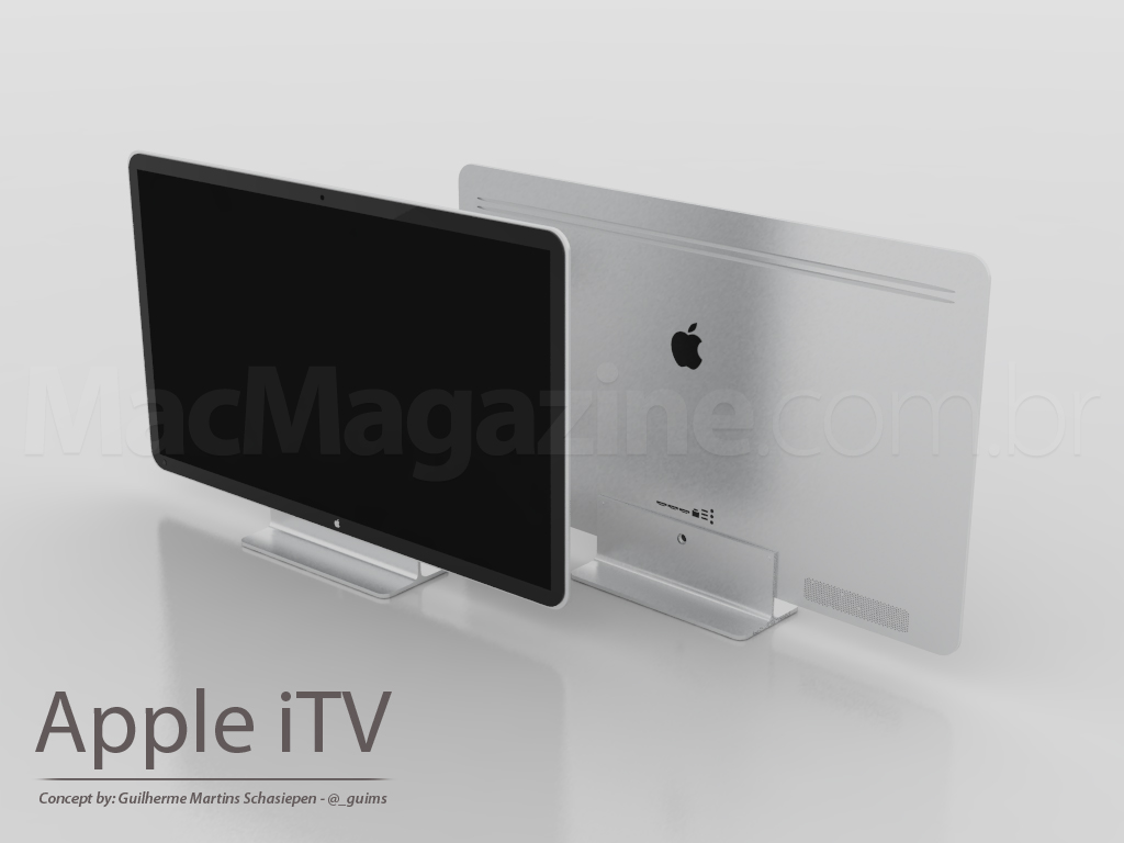 MacMagazine reader creates mockup of what an iTV might look like