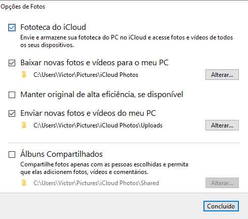 How to upload images from iCloud on Windows