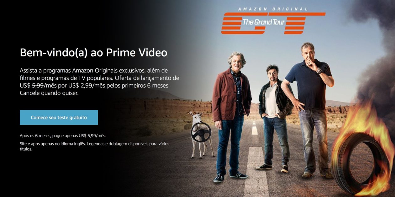 Amazon launches Prime Video - rival to Netflix - in Brazil, for an initial monthly fee of just $ 3