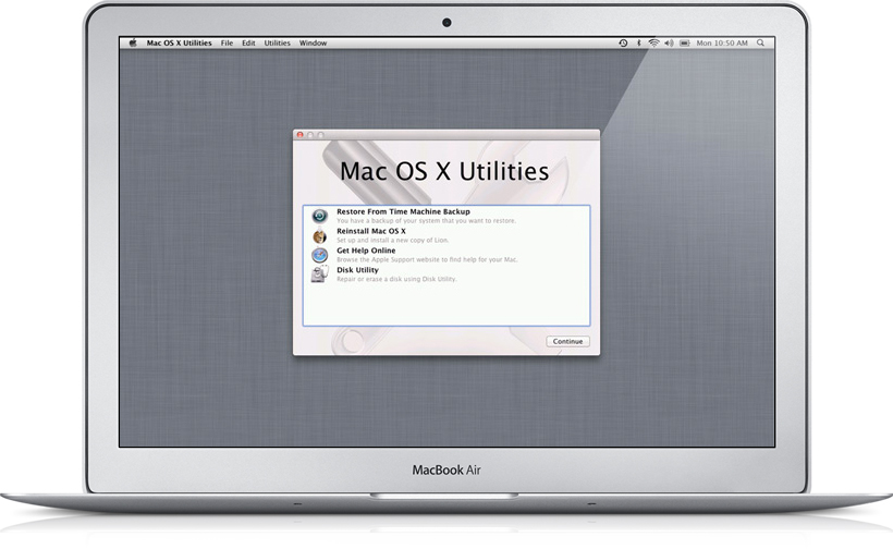 Apple explains everything about Lion Recovery, designed to repair and / or reinstall Mac OS X 10.7