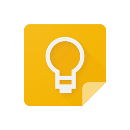 Google Keep app icon: notes and lists