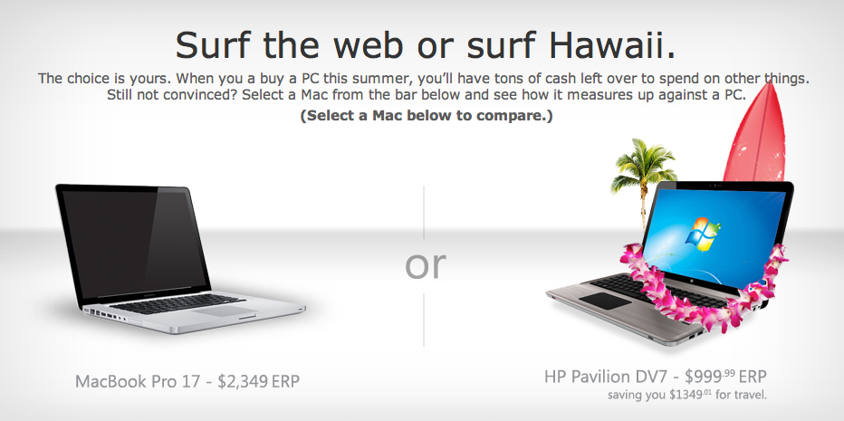 And here we go again: Microsoft creates “super-fair” page comparing Macs to PCs