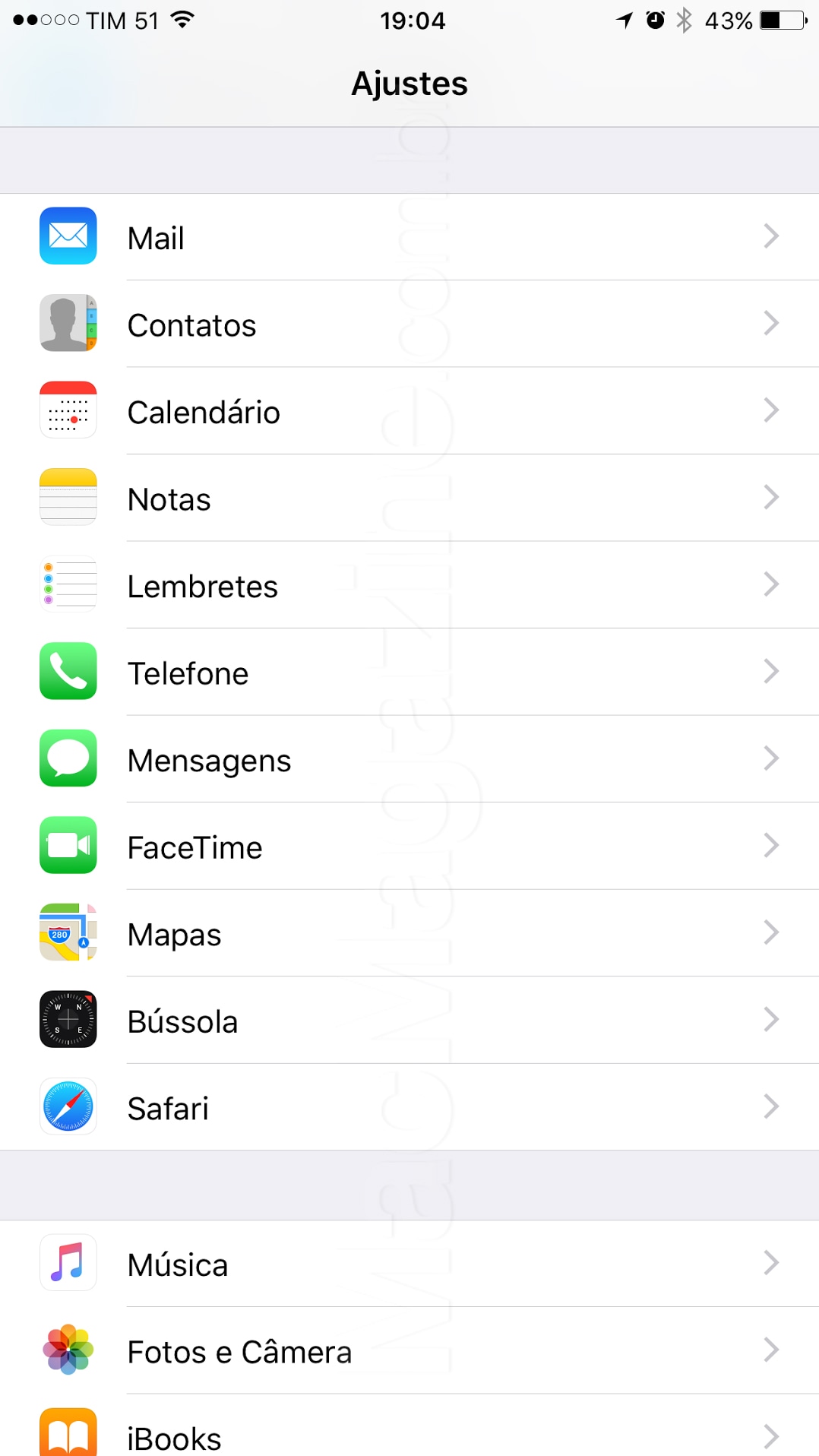 IOS 10 beta screenshot
