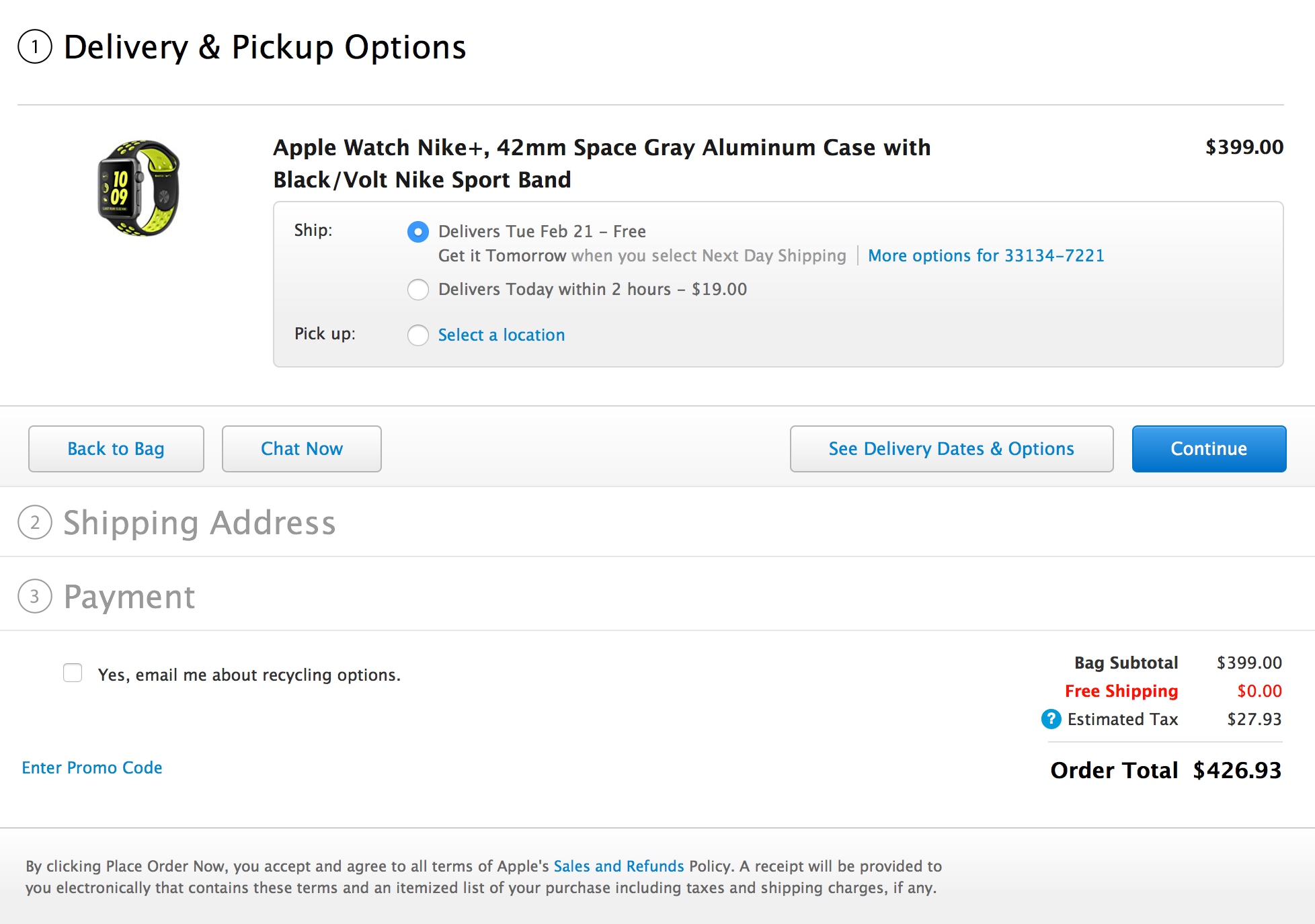 How to buy an Apple product abroad through the company's online store