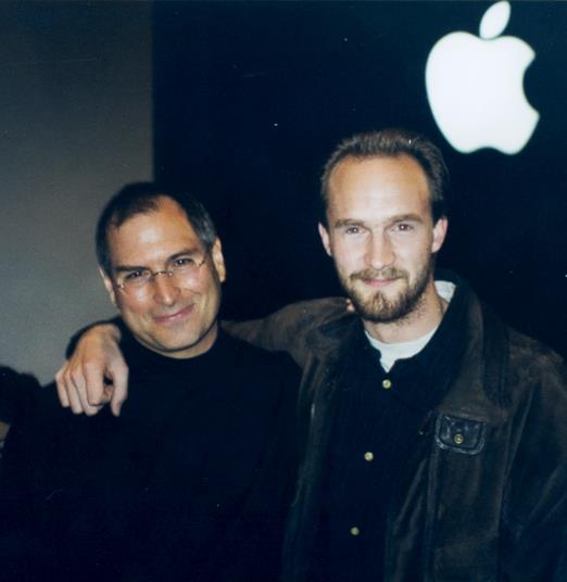 Steve Jobs and Bas Ording