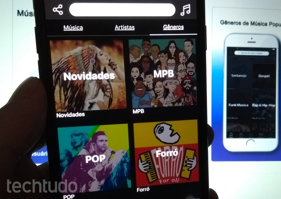 App to listen to music offline on iPhone free: learn how to use Young Radio Photo: Rodrigo Fernandes / dnetc