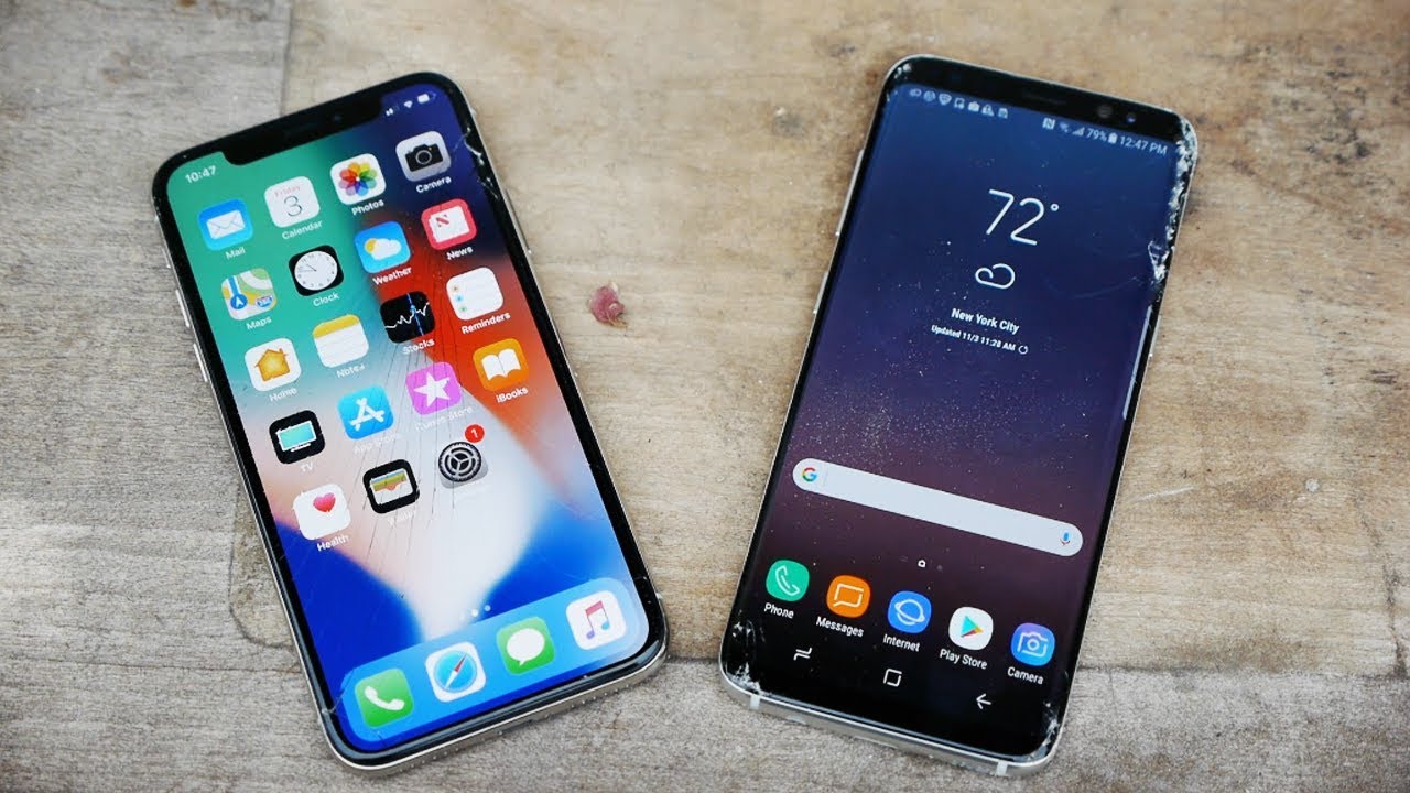 Apple beat Samsung in smartphone sales at the end of 2017, research shows