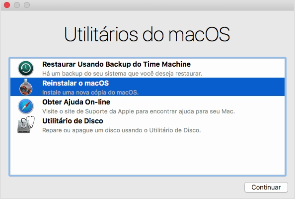 MacOS recovery