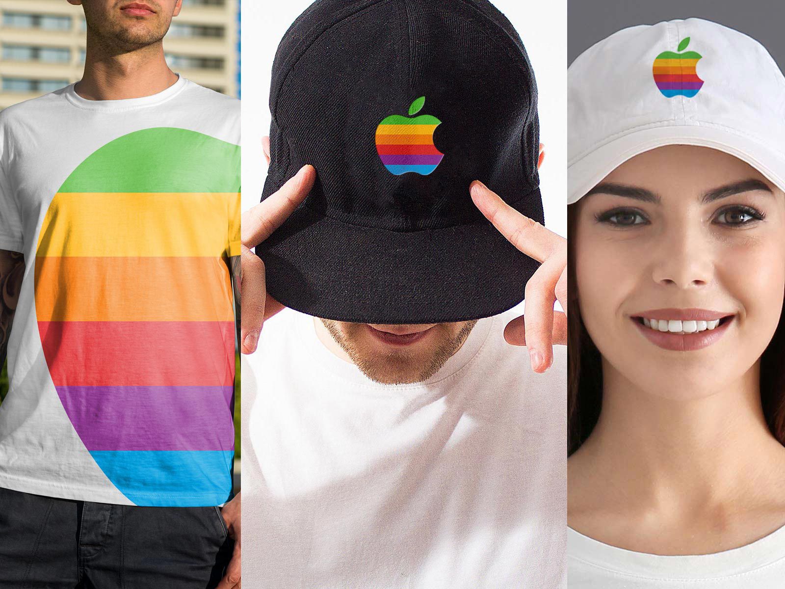 Apple orders to use the classic colorful apple brand [atualizado: apenas uma renovação?]