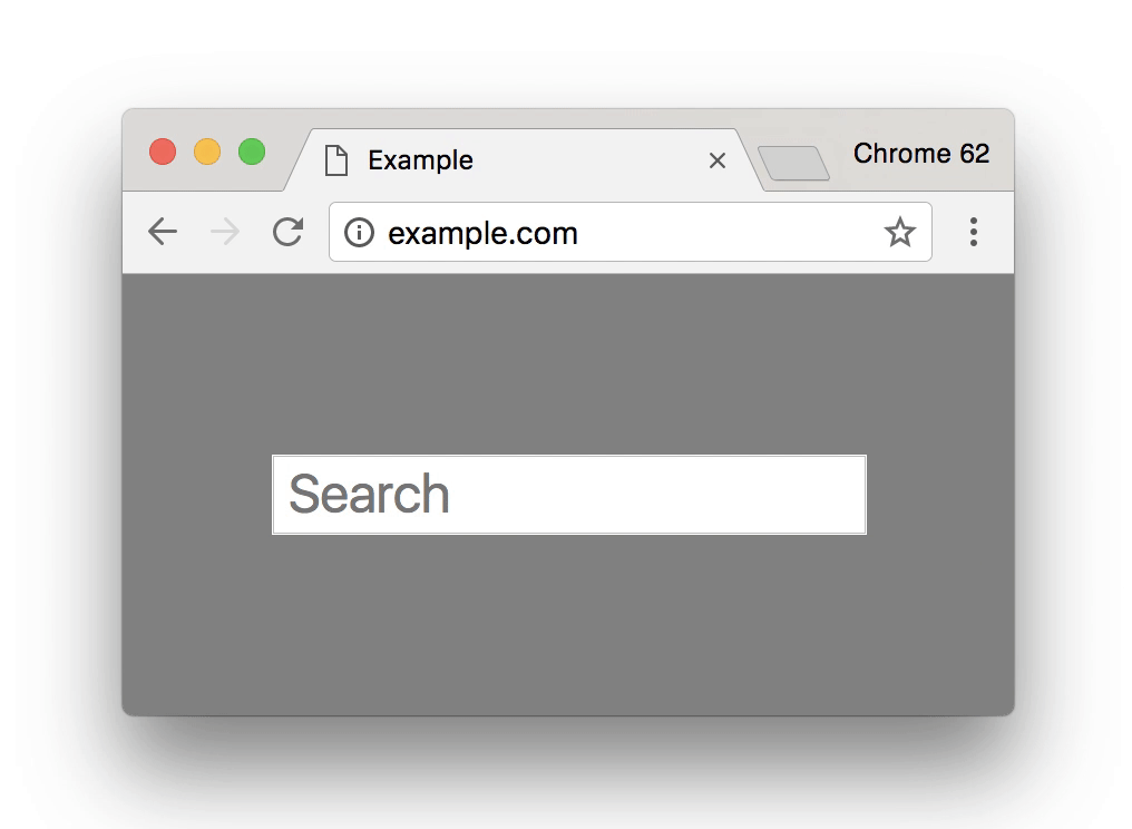 As of version 62, Chrome will be stricter with sites without a secure connection (HTTPS)