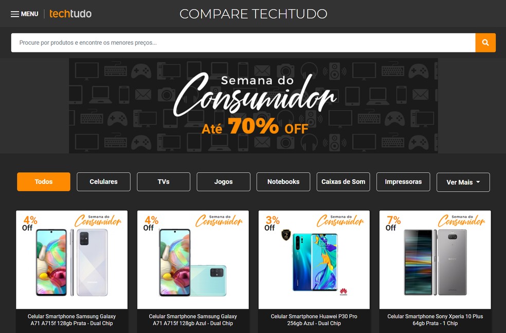 Compare dnetc brings special offers on Consumer Day Photo: Reproduo / Compare dnetc