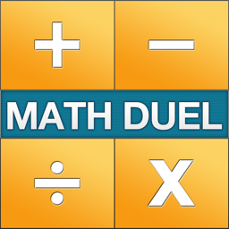 Math Duel - Two Player Split Screen Mathematical Game for Kids and Adults Training - Addition, Subtraction, Multiplication and Division! App icon!