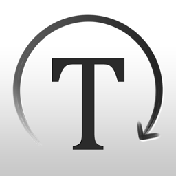 Curved Text app icon