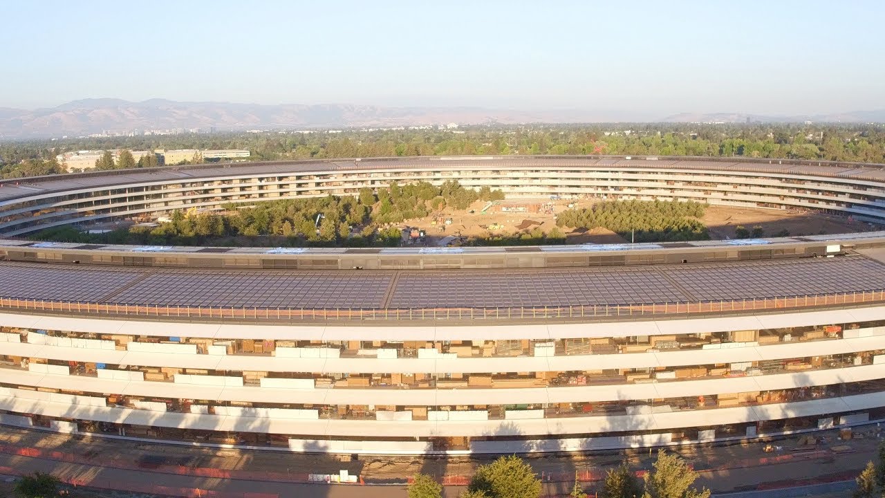Duncan Sinfield brings updated images of Apple Park and talks about alleged drone ban over there