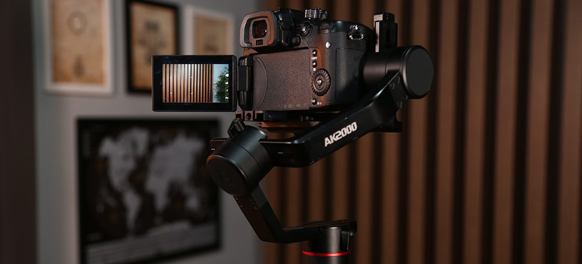 Feiyutech AK2000: We tested the Chinese company's DSLR gimbal